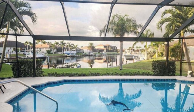 Waterfront Bliss with Private Pool & Gulf Access