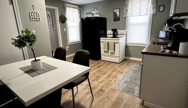 Welcome to Red and Ready! Pet Friendly. AC's in both bedrooms for comfort.