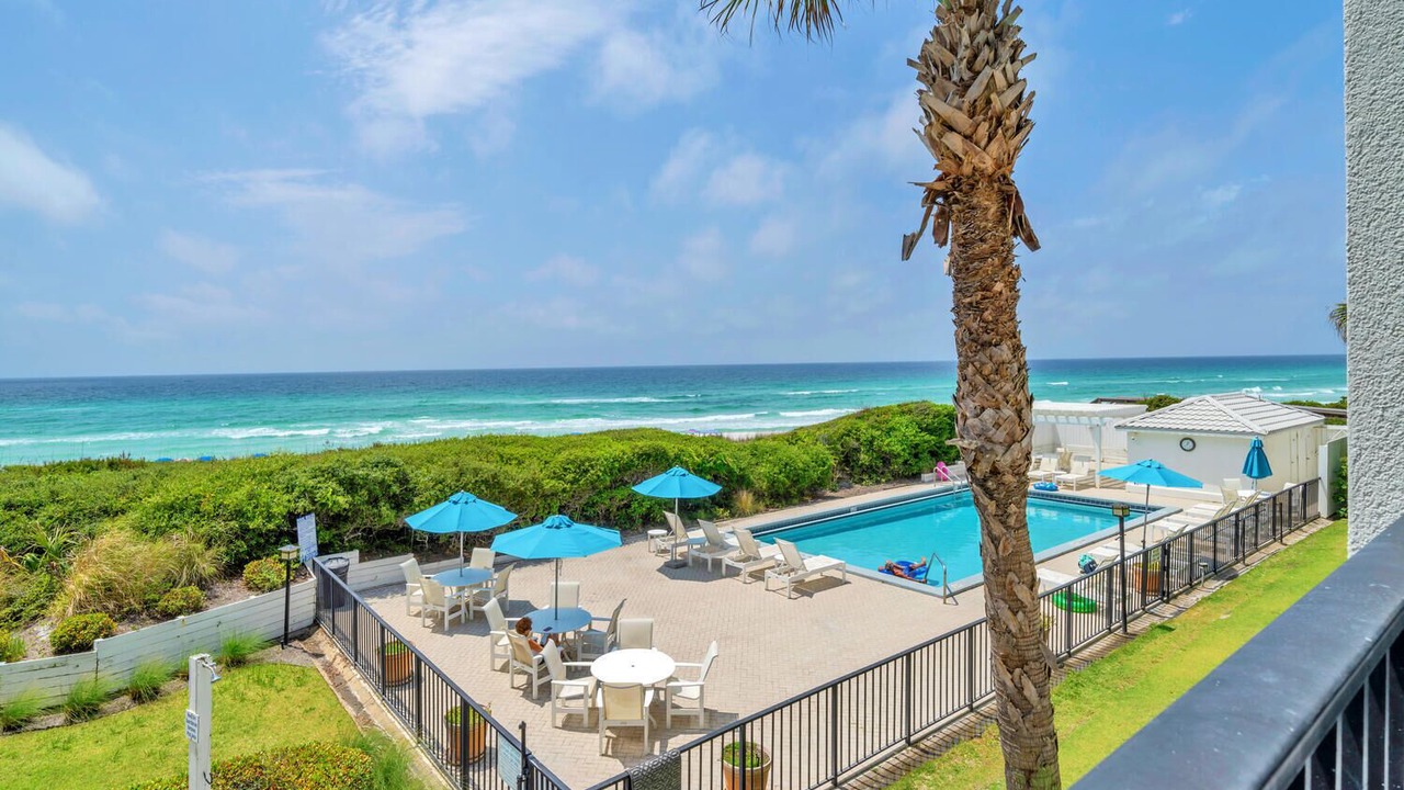 Photo of Patio Balcony in Dune Allen Beach