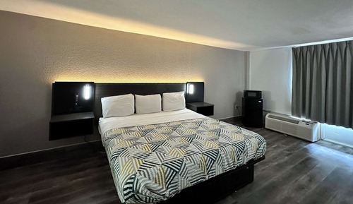 Deluxe Room, 1 Queen Bed, Non Smoking, Refrigerator & Microwave