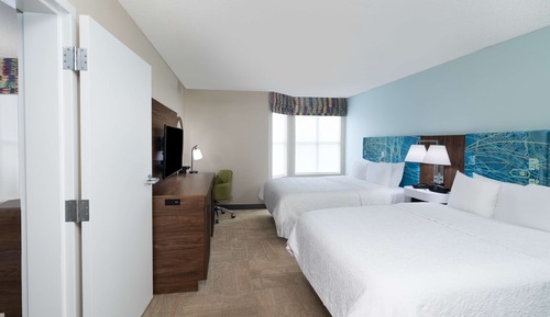 Suite, 2 Queen Beds, Non Smoking, Kitchen