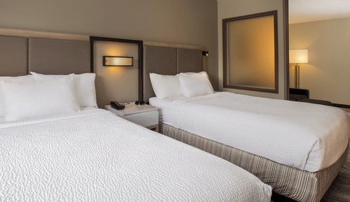 Suite, Multiple Beds, Hearing Accessible (Roll-in Shower & Transfer Shower)