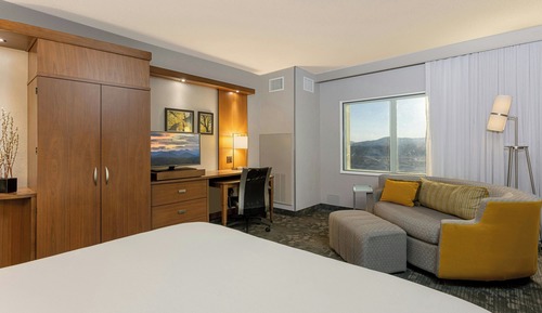 Single Room, 1 King Bed with Sofa bed