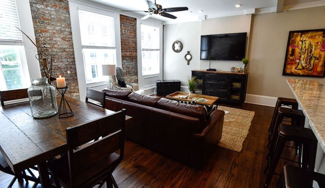 Historic Charm Meets Modern Comfort: Condo in Historical Picayune Building